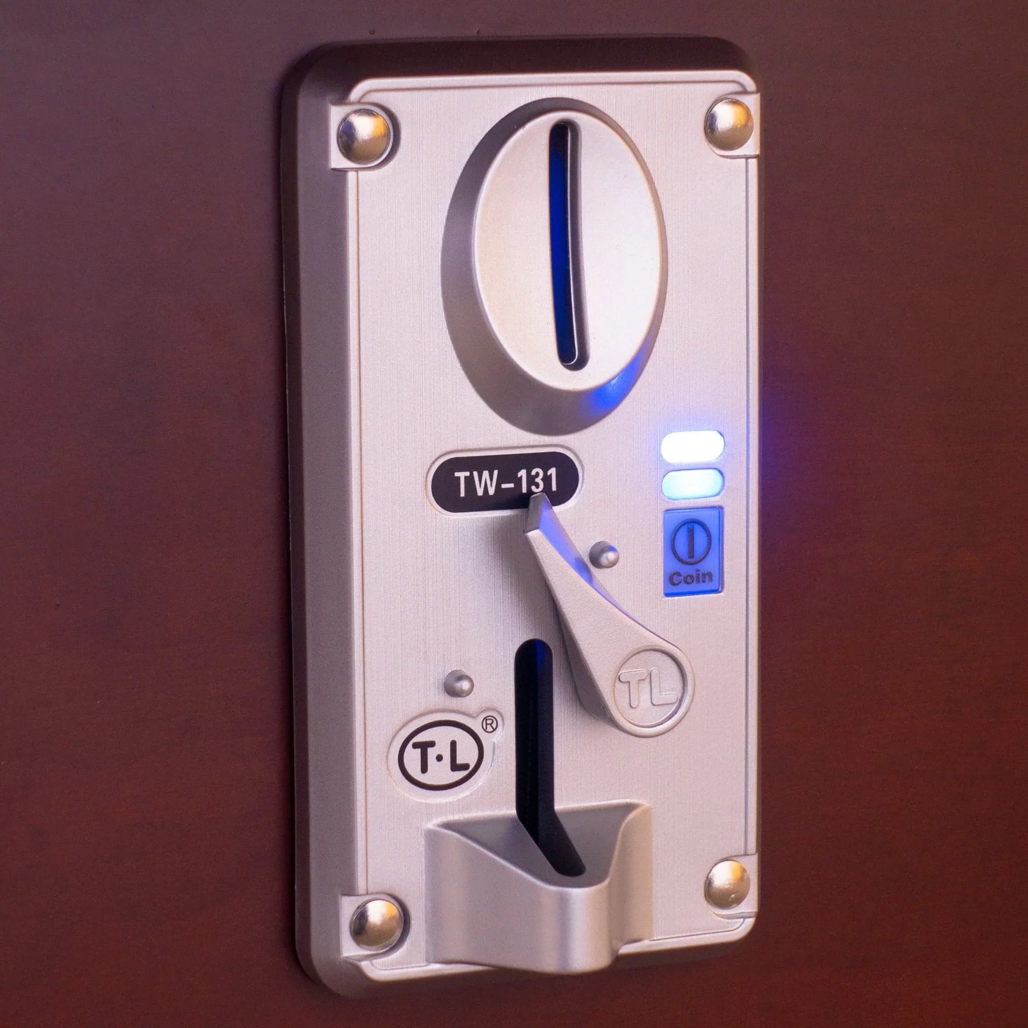 Elegant Tilt Cherrywood Cocktail Arcade Machine