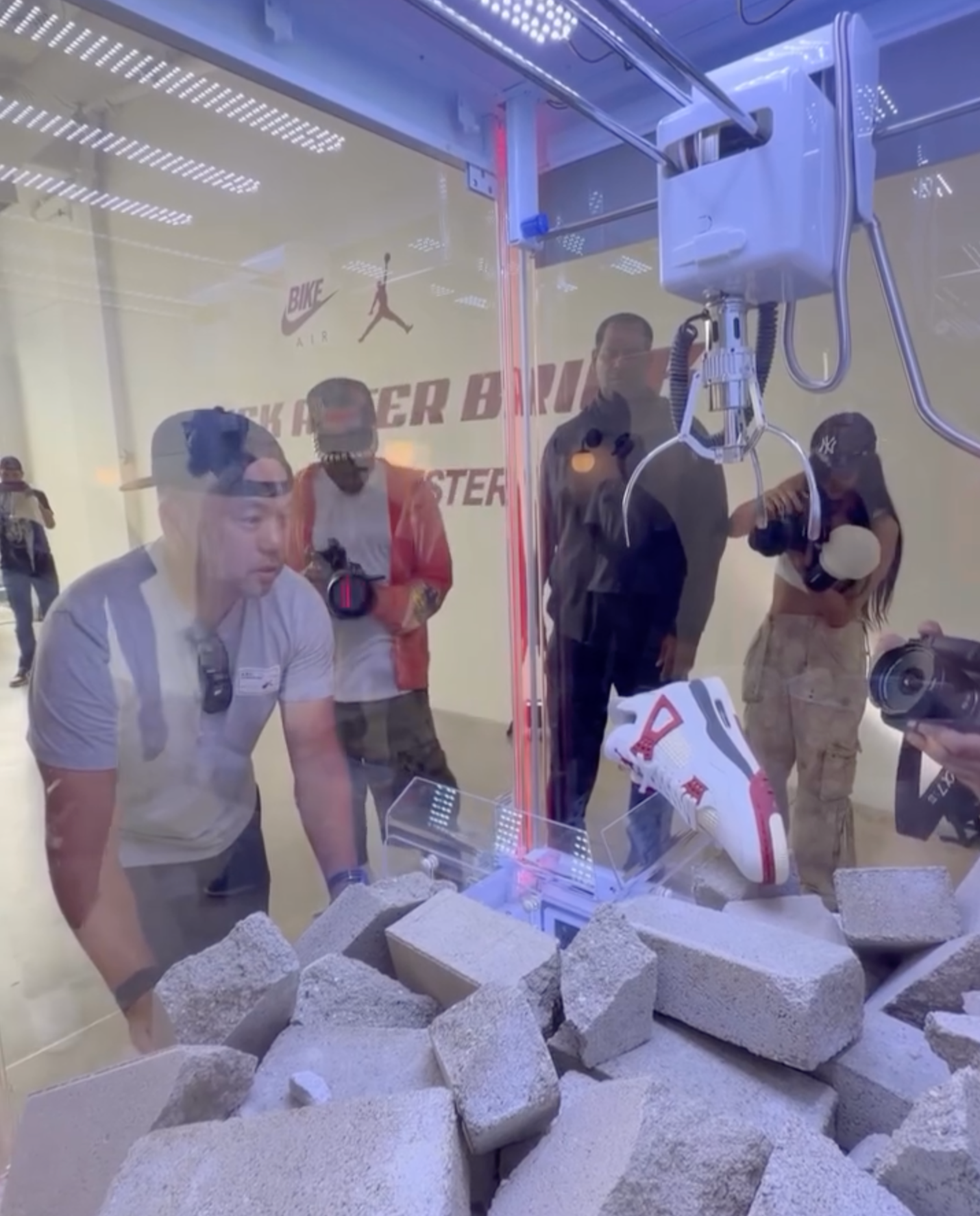 Doctor Catcher™ 34" Claw Machine with 7 Color Neon Cabinet Lights