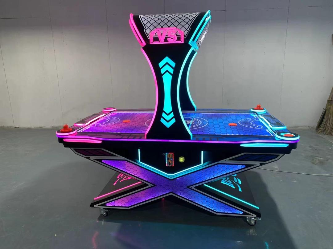 Galaxy Hockey Elite Neon Air Hockey Arcade Machine