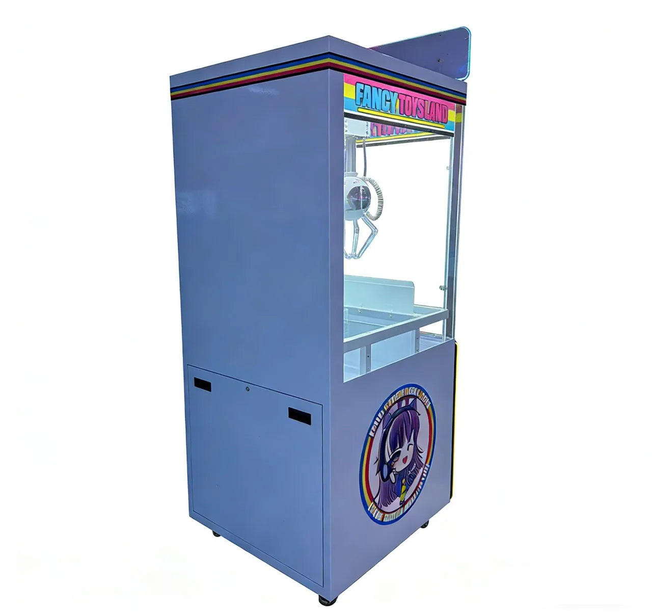 Fancy Toy's Land Astro Claw™ Claw Machine with Digital Screen Backboard and  Neon Cabinet Lights